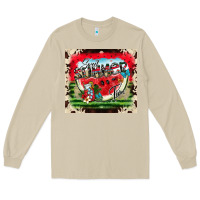 Mushroom summer vibes Long Sleeve Tee - CowhideDigitalArt