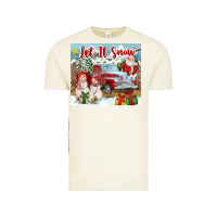 Vintage Arctic Let It Snow Tumbler Vintage Tee - FaDigitalArtStudio