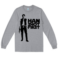 Han Shot First Long Sleeve Tee | Teevron