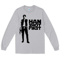 Moon Dust han shot first Long Sleeve Tee - linhVisuals