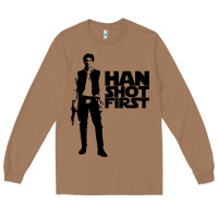 Toasted Coconut han shot first Long Sleeve Tee - linhVisuals