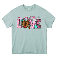 Arona love valentines day nurse Heavy Core Tee - OliviaCreatesArt