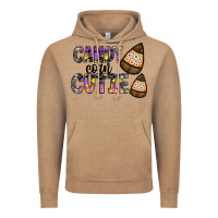 Vintage Coffee Candy Corn Cutie Vintage Hoodie - CowhideDigitalArt