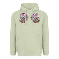 Matcha easter hands skeleton Heavyweight Hoodie - Jasminsmagicworld