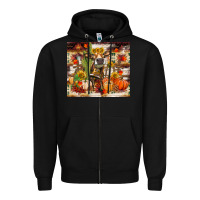 Fall Heifer Cow Zipper Hoodie | Teevron