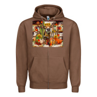 Chestnut fall heifer cow Zipper Hoodie - RanaPortraitStore