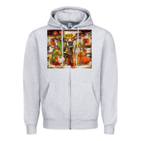 Heather Grey fall heifer cow Zipper Hoodie - RanaPortraitStore
