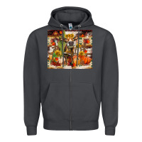 Smoke fall heifer cow Zipper Hoodie - RanaPortraitStore