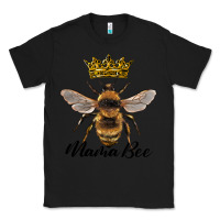 Black mama bee with crown Classic Tee - Artiststas