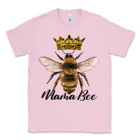 Bubblegum Pink mama bee with crown Classic Tee - Artiststas