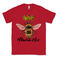 Red mama bee with crown Classic Tee - Artiststas