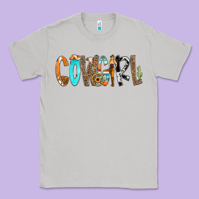 Cowgirl Min Classic Tee Designed By Cowcowdesign