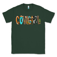 Sports Green Cowgirl Min Classic Tee - CowCowDesign