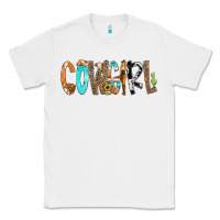 White Cowgirl Min Classic Tee - CowCowDesign