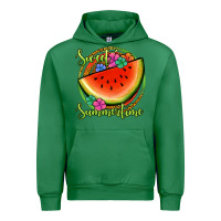 Emerald sweet summertime watermelon Urban Hoodie - Jasminsmagicworld