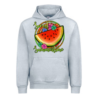 Heather Grey sweet summertime watermelon Urban Hoodie - Jasminsmagicworld