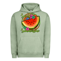 Pigment Oil Green sweet summertime watermelon Urban Hoodie - Jasminsmagicworld