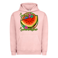 Pigment Salmon sweet summertime watermelon Urban Hoodie - Jasminsmagicworld