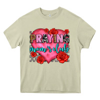 Mossy praying moms club olivia Heavy Core Tee - OliviaCreatesArt