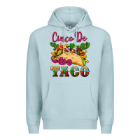 Blue Mist cinco de taco Premium Hoodie - Artiststas