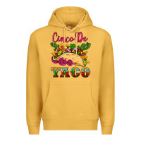 Mustard cinco de taco Premium Hoodie - Artiststas