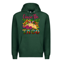 Sports Green cinco de taco Premium Hoodie - Artiststas