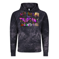 Cloud Black witches be trippin Vintage Hoodie - CowhideDigitalArt