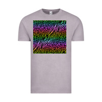 Vintage Zinc neon glitter safari seamless pattern Vintage Tee - BundleAndBundleShop