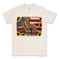Natural american th of july wolves Classic Tee - Jasminsmagicworld