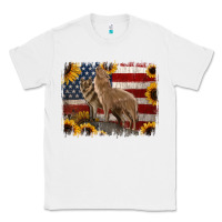 White american th of july wolves Classic Tee - Jasminsmagicworld