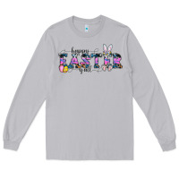 Moon Dust Happy Easter Y'all Long Sleeve Tee - CowhideDigitalArt