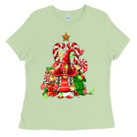 Matcha christmas  gnomes Ladies Tee - FaDigitalArtStudio