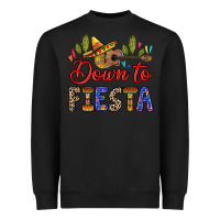 Black Down to fiesta Heavyweight Sweatshirt - RanaPortraitStore