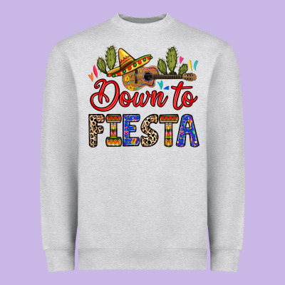 Down To Fiesta Heavyweight Sweatshirt Designed By Ranaportraitstore