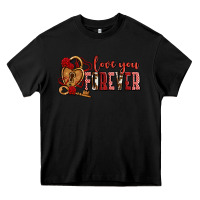 Black love you forever olivia Heavy Core Tee - OliviaCreatesArt