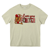 Mossy love you forever olivia Heavy Core Tee - OliviaCreatesArt