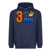 Navy Third Grade Heavyweight Hoodie - RanaPortraitStore