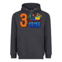 Smoke Third Grade Heavyweight Hoodie - RanaPortraitStore