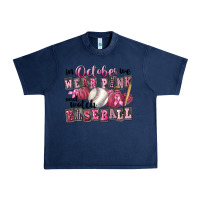Navy in october we wear pink and watch  baseball Urban Heavy Tee - FaDigitalArtStudio