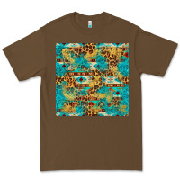 Cacao western aztec leopard glitter seamless pattern Premium Tee - FaDigitalArtStudio