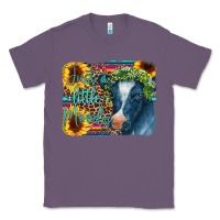 Lavender Cow Serape Just a Little Moody Classic Tee - CowCowDesign