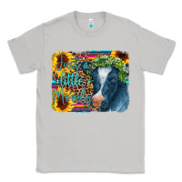 Moon Dust Cow Serape Just a Little Moody Classic Tee - CowCowDesign