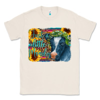 Natural Cow Serape Just a Little Moody Classic Tee - CowCowDesign
