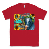 Red Cow Serape Just a Little Moody Classic Tee - CowCowDesign