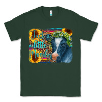 Sports Green Cow Serape Just a Little Moody Classic Tee - CowCowDesign