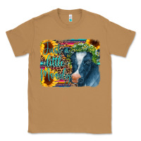 Toasted Coconut Cow Serape Just a Little Moody Classic Tee - CowCowDesign