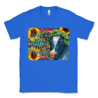 True Royal Cow Serape Just a Little Moody Classic Tee - CowCowDesign