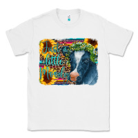 White Cow Serape Just a Little Moody Classic Tee - CowCowDesign