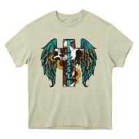 Mossy western wings cross blessed Heavy Core Tee - RanaPortraitStore