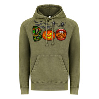 Vintage Olive boo halloween Vintage Hoodie - CowhideDigitalArt
